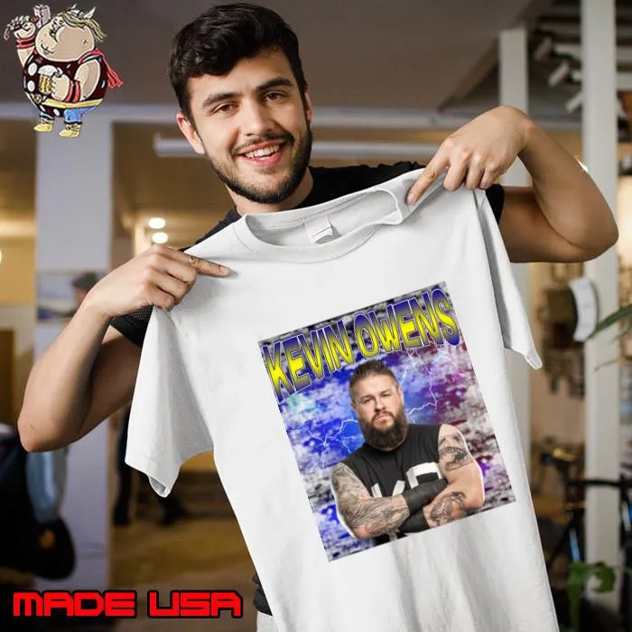 KEVIN OWENS Canadian professional wrestler performs on the SmackDown brand under T-Shirt Unisex