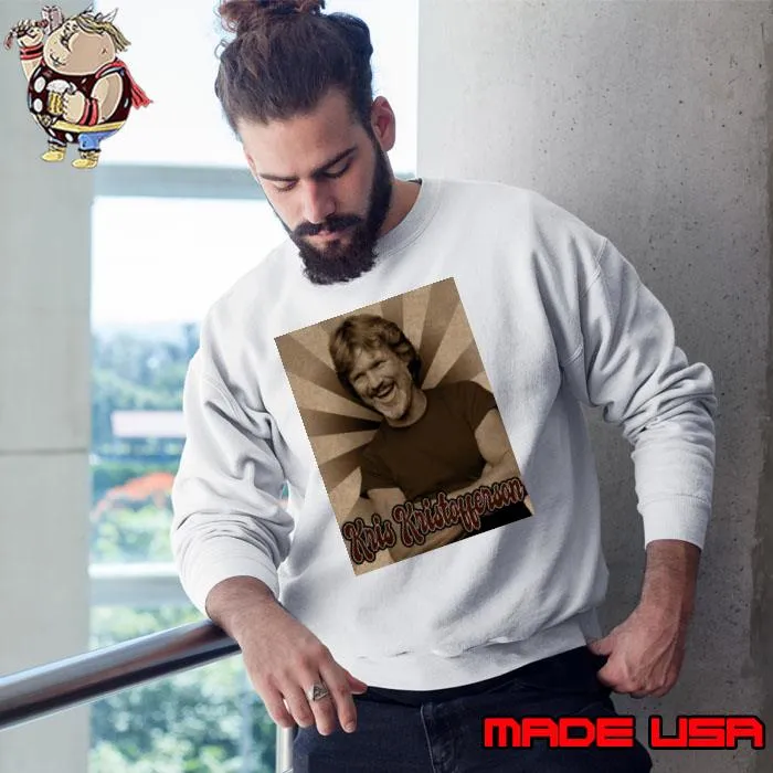 Kris Kristofferson American retired country singer songwriter and actor T-Shirt Sweatshirt