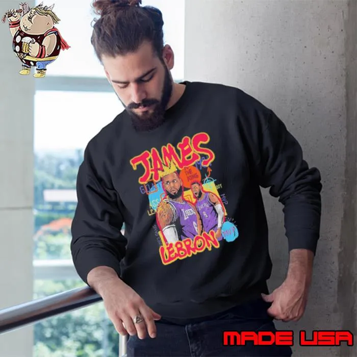 Lebron James MVP To The King Vintage Shirt Sweatshirt