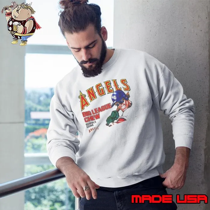 Los Angeles Angels Big League Chew Bubble Gum s Sweatshirt