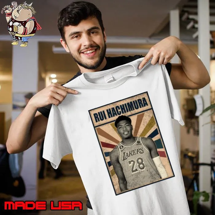 Los Angeles Lakers Rui Hachimura Japanese professional basketball player T-Shirt Unisex