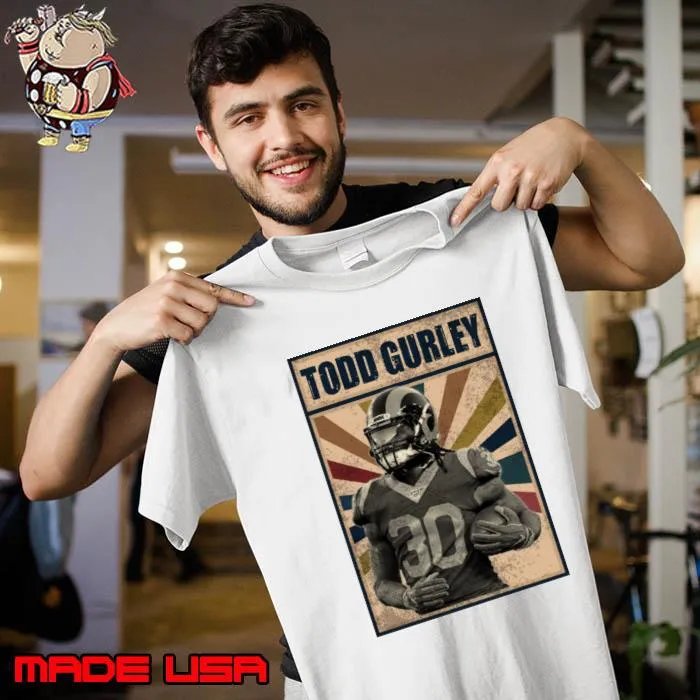 Los Angeles Rams Todd Gurley American former football running back T-Shirt Unisex
