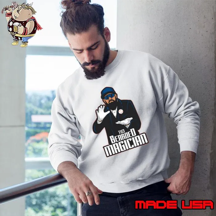 Luis Guillorme Venezuelan-American professional baseball infielder The Bearded Magician T-Shirt Sweatshirt