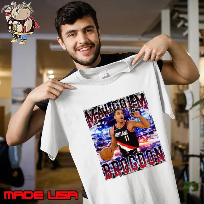 Malcolm Brogdon American professional basketball player for the Portland Trail Blazers T-Shirt Unisex