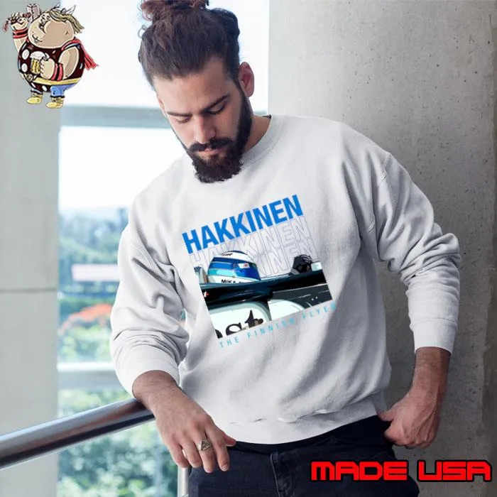 Mika Hakkinen 98 99 Champion Finnish former racing driver T-Shirt Sweatshirt