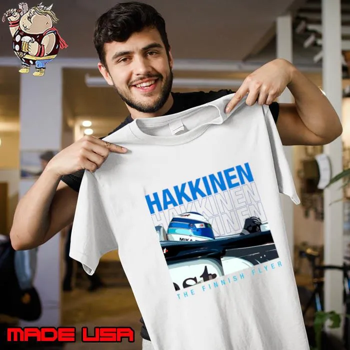 Mika Hakkinen 98 99 Champion Finnish former racing driver T-Shirt Unisex