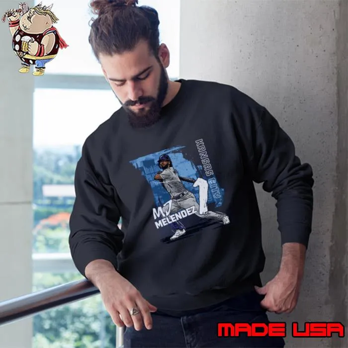 MJ Melendez American professional baseball catcher Kansas City State T-Shirt Sweatshirt