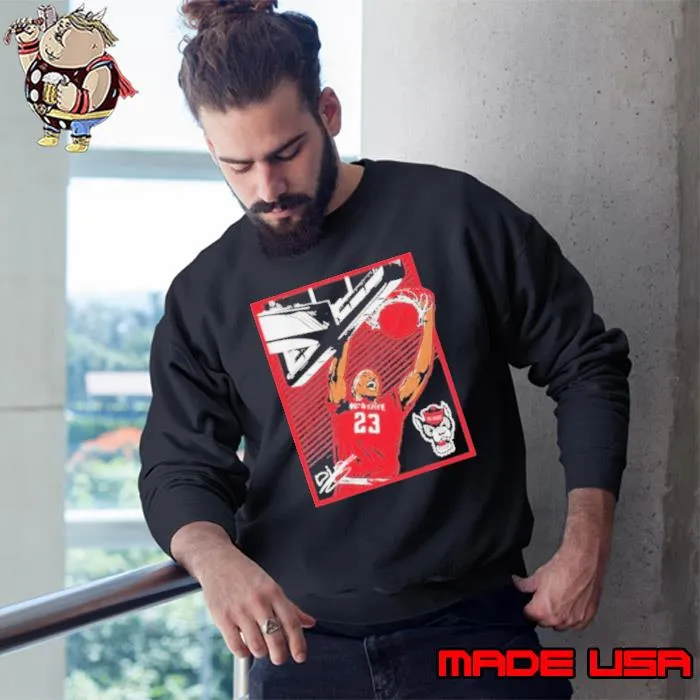 Mo Diarra NC State Woflpack Slam signature s Sweatshirt