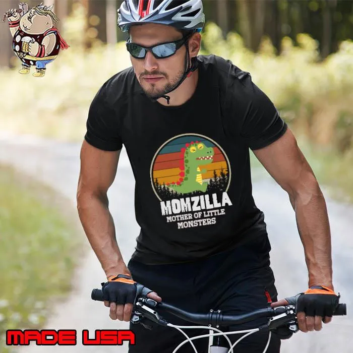 Mothers Day Momzilla Mother Of Little Monsters Vintage T-Shirt