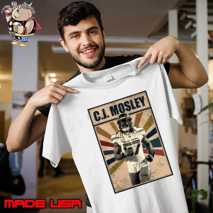 New York Jets C.J. Mosley American football linebacker T-Shirt Unisex
