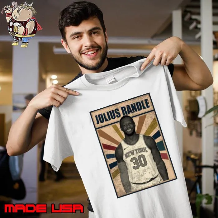 New York Knicks American professional basketball player Julius Randle T-Shirt Unisex