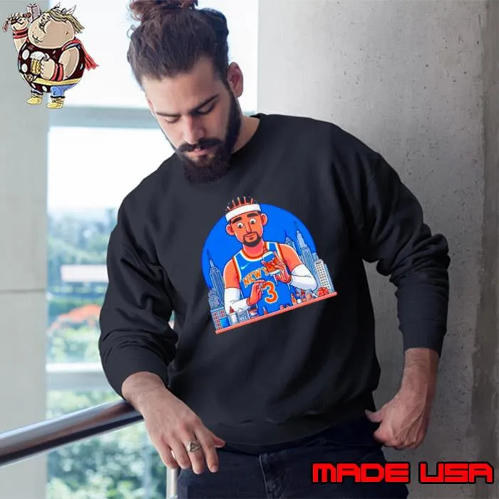 New York Knicks Josh Hart glue guy skyline shirt