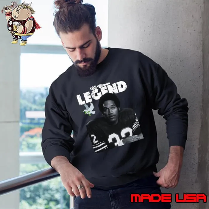 Nice oJ Simpson Rest in Peace Legend T-Shirt Sweatshirt
