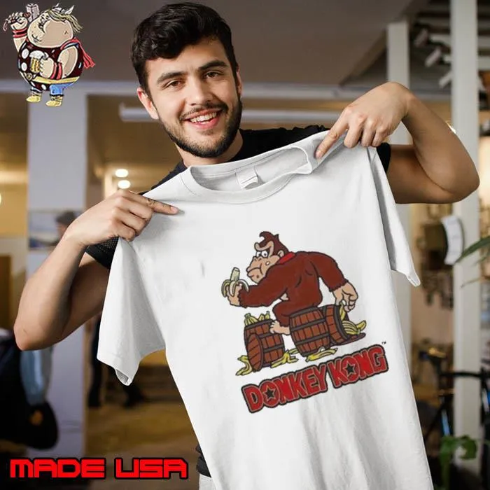 Nintendo Donkey Kong Eat Bananas shirt