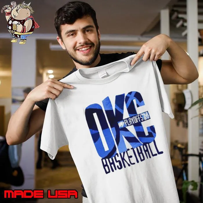 OKC Basketball playoff ’24 Game 2 shirt
