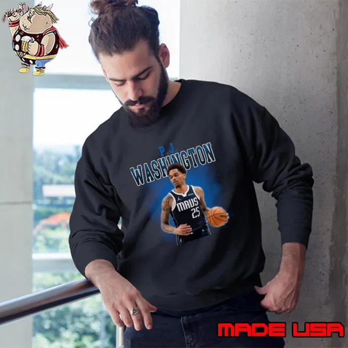 P.J. Washington American professional basketball player for the Dallas Mavericks T-Shirt Sweatshirt