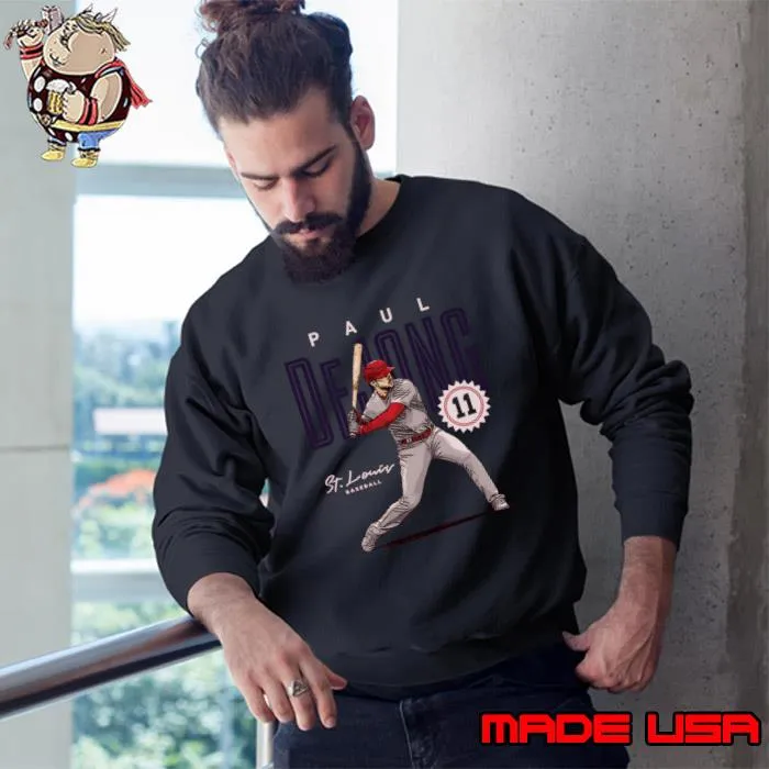 Paul DeJong American professional baseball shortstop St. Louis Card T-Shirt Sweatshirt