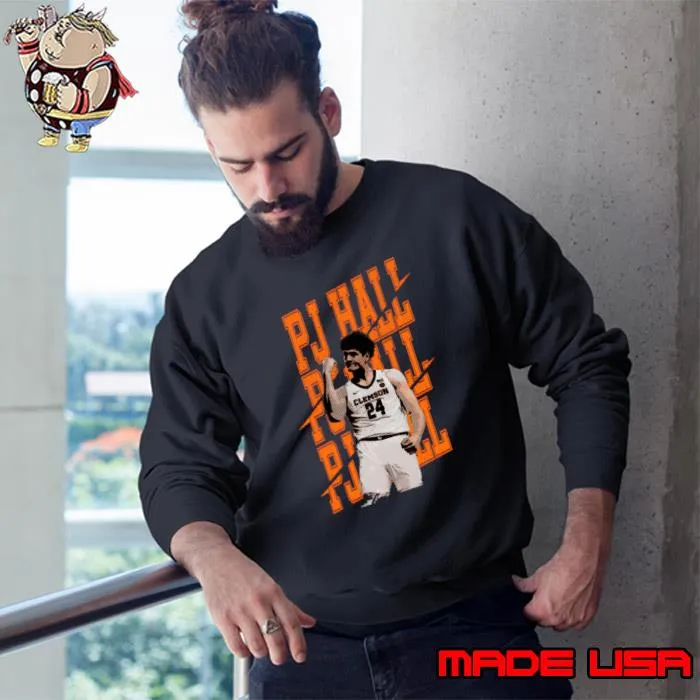 Pj Hall American college basketball player for the Clemson Tigers T-Shirt Sweatshirt