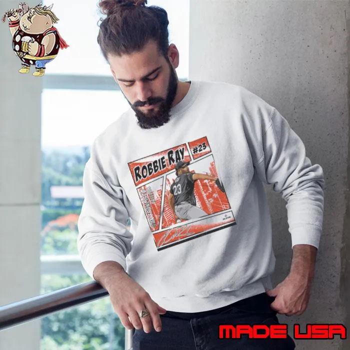 Robbie Ray American professional baseball pitcher San Francisco Comic T-Shirt Sweatshirt