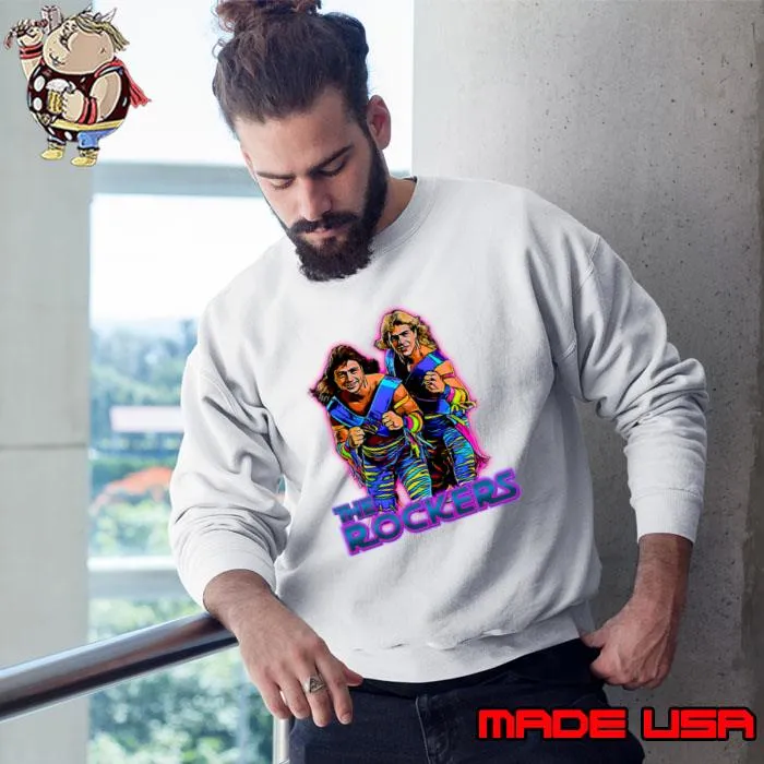 Rock 'n' Roll Revolution The Rockers Tag Team T-Shirt Sweatshirt