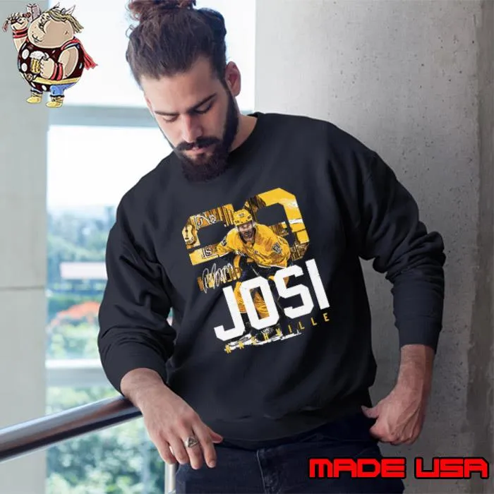 Roman Josi Swiss professional ice hockey defenceman Nashville Landmark T-Shirt Sweatshirt