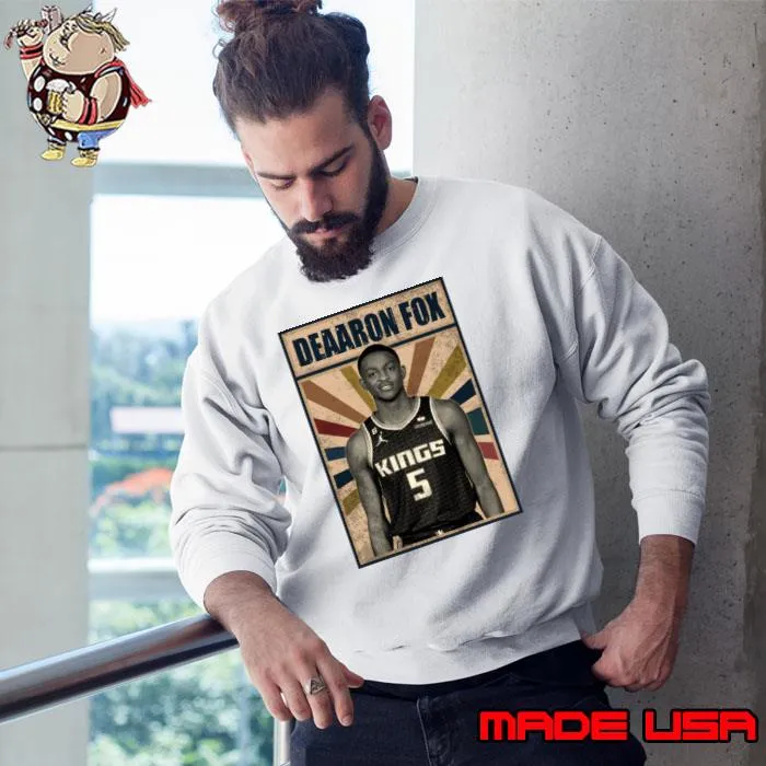 Sacramento Kings DeAaron Fox American professional basketball player T-Shirt Sweatshirt