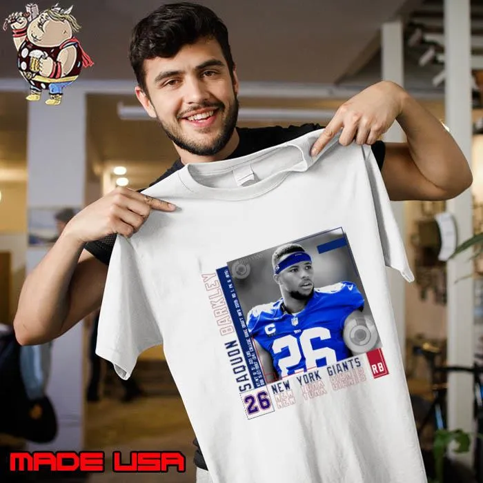 Saquon Barkley American football running back T-Shirt Unisex