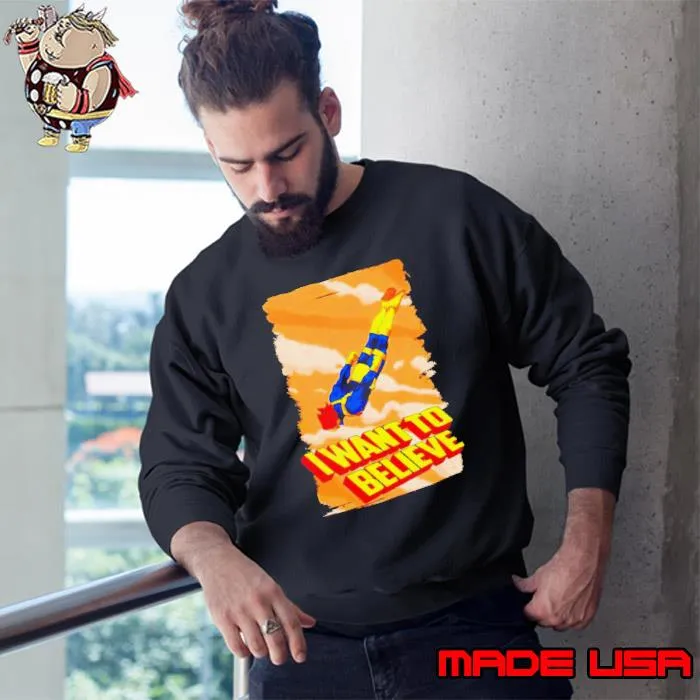 Scott Summers X-Men ’97 i want to believe s Sweatshirt