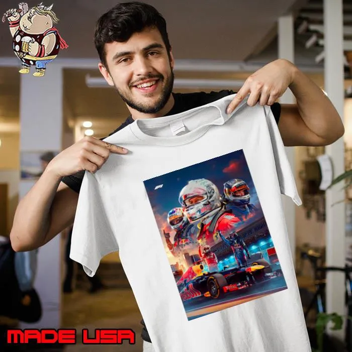 Sebastian Vettel German racing driver The Lion Of Singapore T-Shirt Unisex