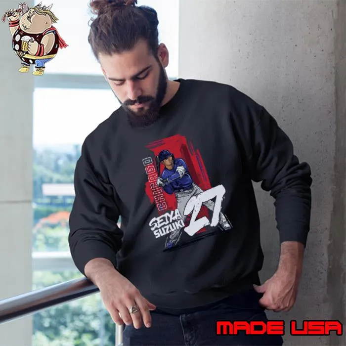 Seiya Suzuki Japanese professional baseball outfielder Chicago C State T-Shirt Sweatshirt