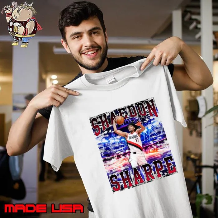 Shaedon Sharpe Canadian professional basketball player for Portland Trail Blazers T-Shirt Unisex
