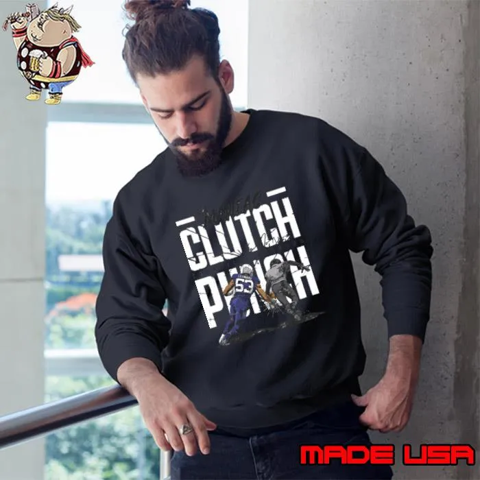 Shaquille Leonard Indianapolis Clutch Punch T-Shirt Sweatshirt