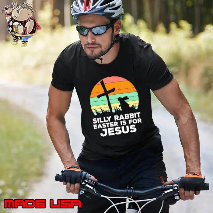 Silly rabbit easter is for jesus vintage shirt