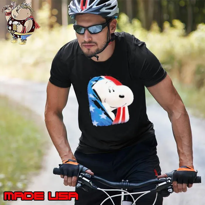Snoopy Flag Happy The 4th Of July American Independence Day T s Unisex