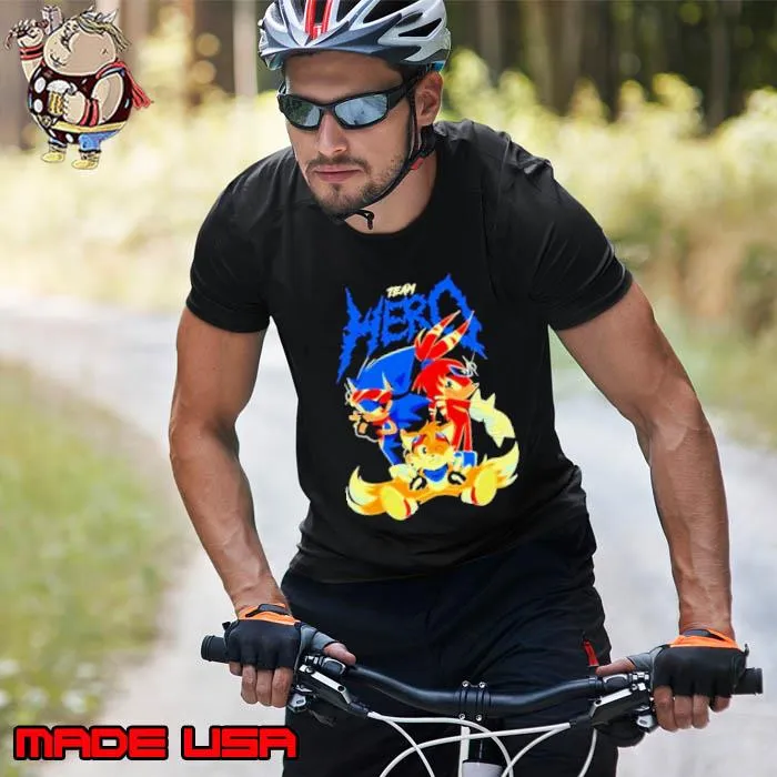 Sonic The Hedgehog Cartoon Team Hero Characters Shirt