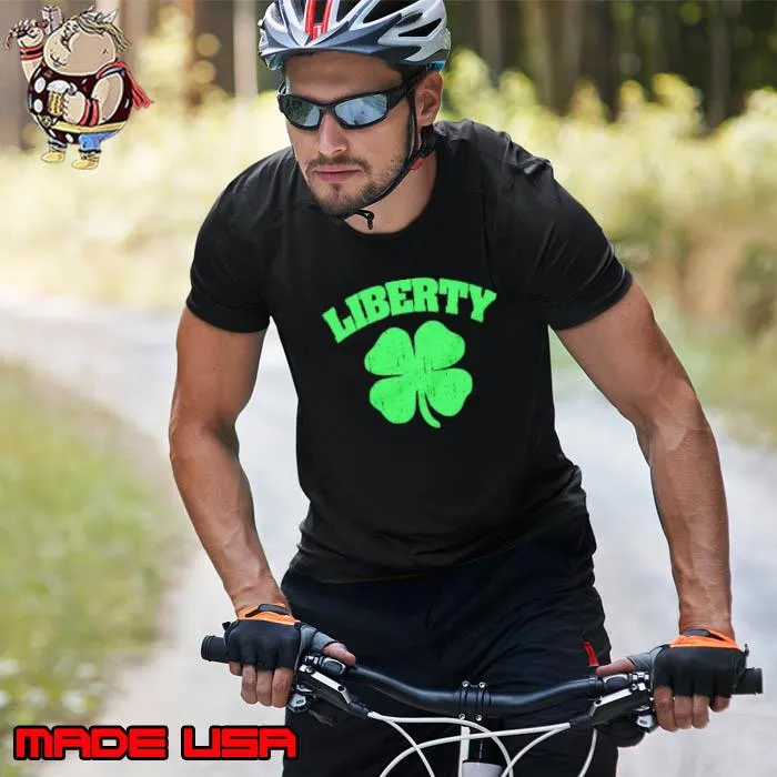 St Patrick’s Day Liberty Shamrock shirt