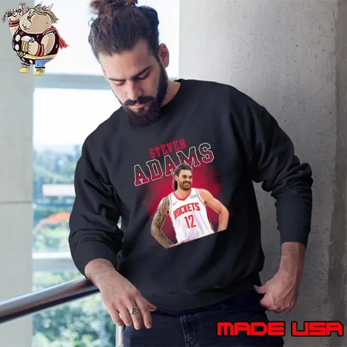 Steven Adams New Zealand professional basketball player Houston Rockets T-Shirt Sweatshirt