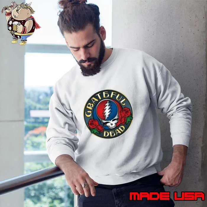 Story From Grateful Skull Rose Band Music T-Shirt Sweatshirt