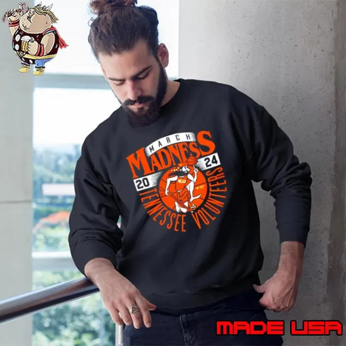 Tennessee Volunteers 2024 March Madness Mascot Shirt