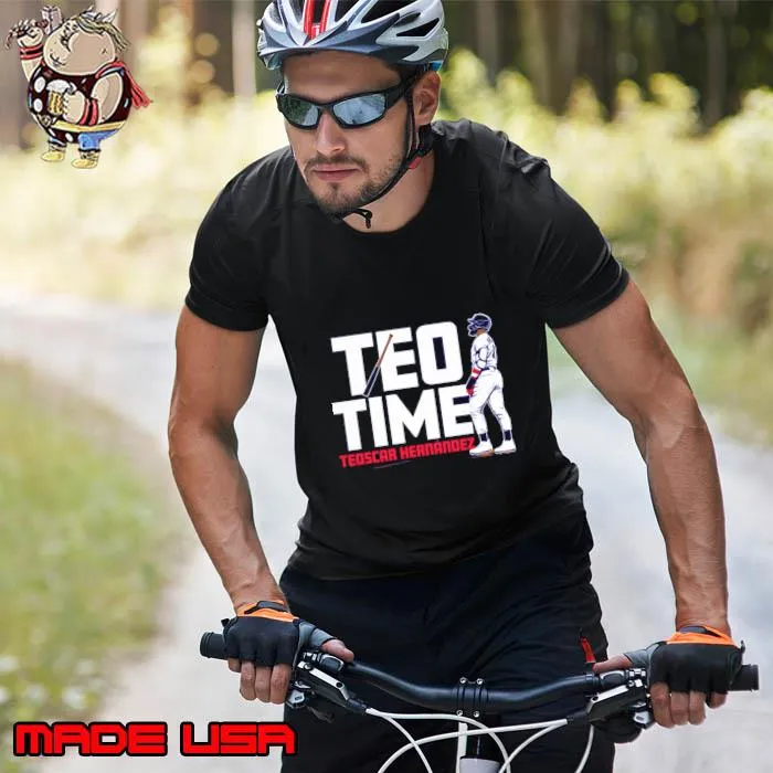 Teoscar Hernandez Dominican professional baseball outfielder Teo Time T-Shirt Unisex