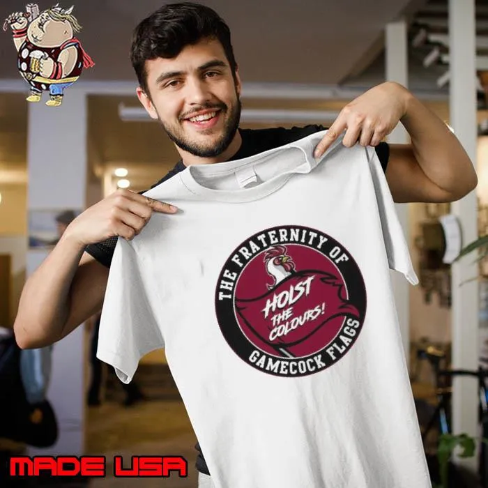 The fraternity of Gamecocks flag South Carolina Gamecocks shirt