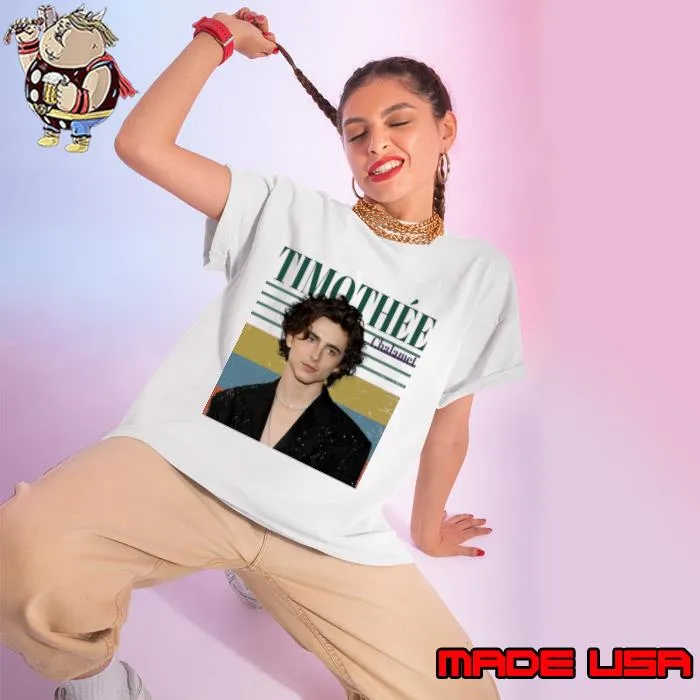 Timothee American and French actor Chalamet T-Shirt