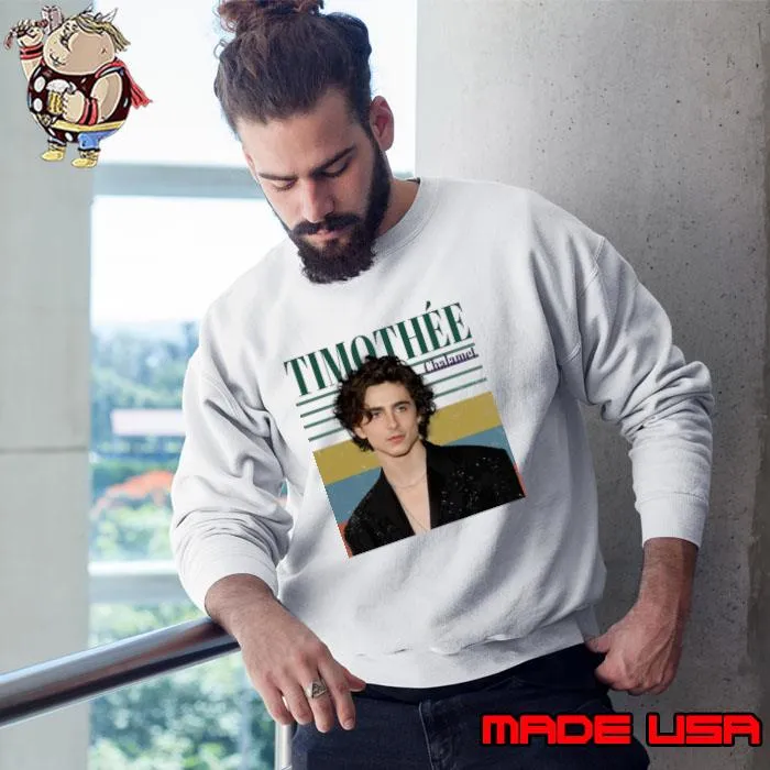 Timothee American and French actor Chalamet T-Shirt Sweatshirt
