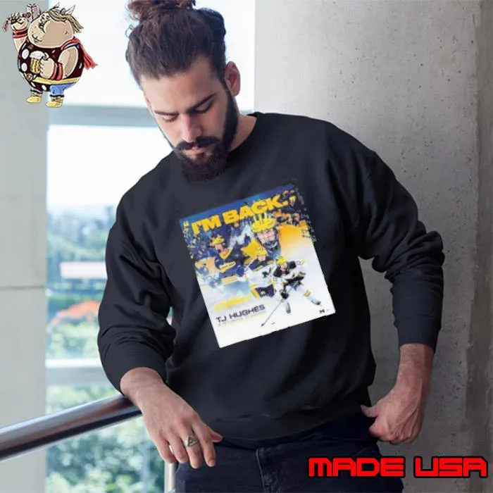 TJ Hughes From Michigan Hockey Is Returning To Michigan Classic Shirt