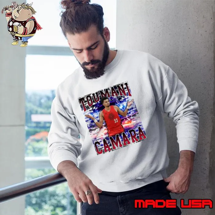 Toumani Camara Belgian professional basketball player for the Portland Trail Blazers T-Shirt Sweatshirt