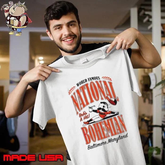 World Famous National Bohemian Baltimore shirt