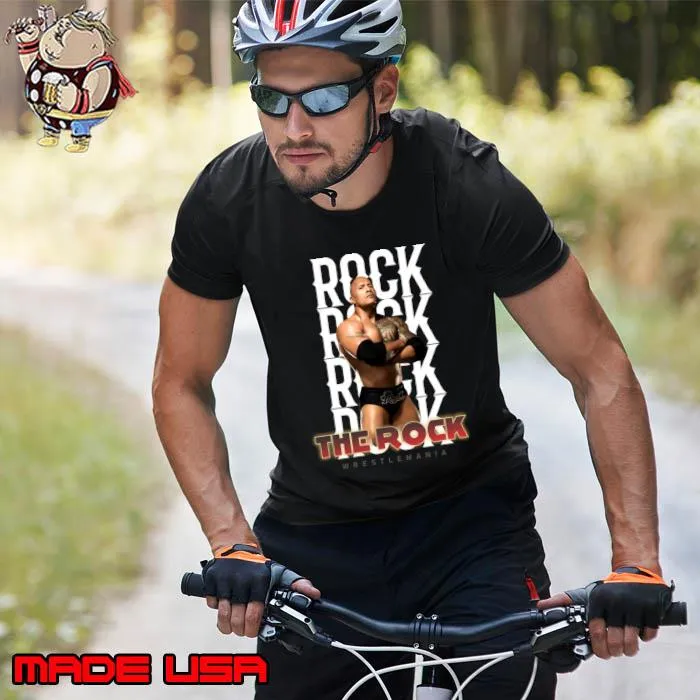 Wrestle Star The rock Dwayne Johnson American actor businessman and professional wrestler T-Shirt Unisex