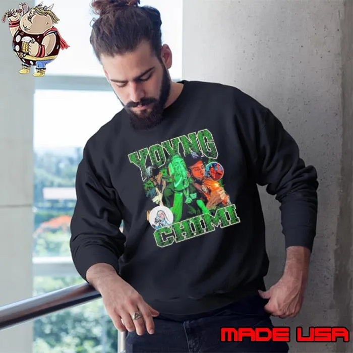 Yovngchimi Hip Hop Rap Shirt Sweatshirt