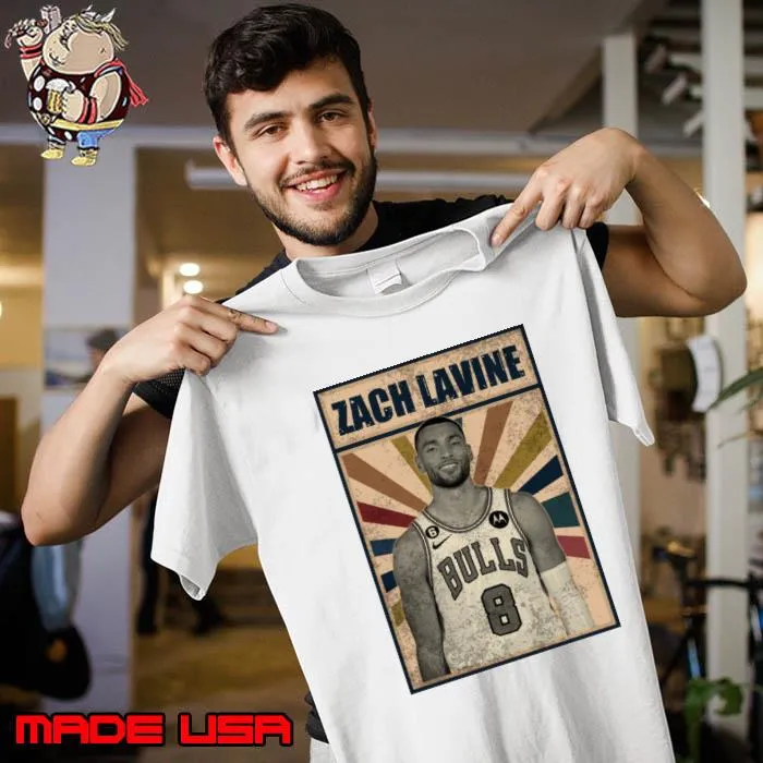 Zach Lavine American professional basketball player for the Chicago Bulls T-Shirt Unisex