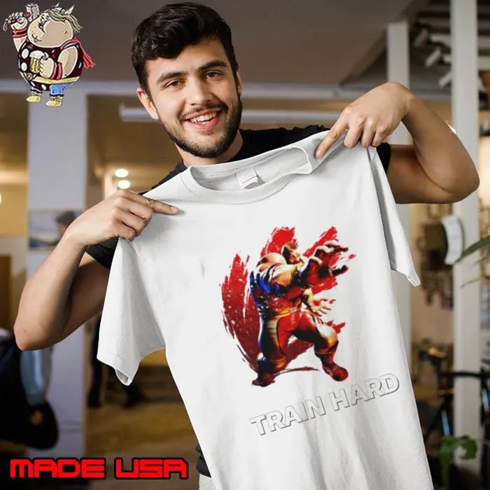Zangief Street Fighter train hard s Unisex